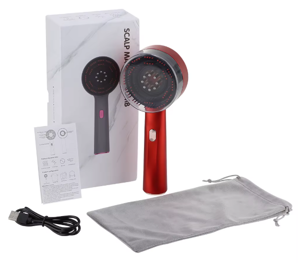 Anti-hair loss red light comb